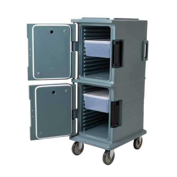 Cambro Doppelter isolierter Lebensmittelcontainer graublau