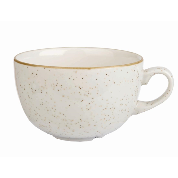 Churchill Stonecast Cappuccinotasse, Barley White, 12 oz (12 Stück)