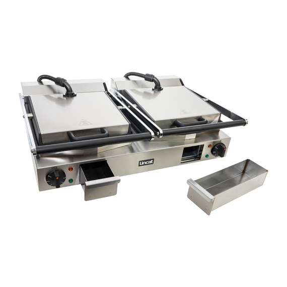 Lincat Lynx 400 Elektrischer Doppelkontaktgrill LCG2