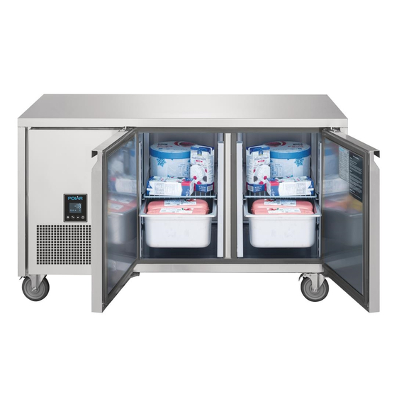 Polar U-Serie Premium zweitürige Gefriertheke 267L