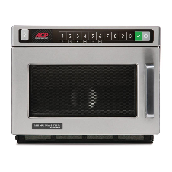 Menumaster Mikrowelle DEC158E2 programmierbar