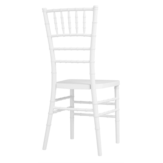 Bolero Chiavari Polypropylen Stühle Weiß (4 Stück)
