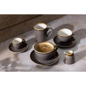 Olympia Kiln Cappuccinotassen Rauch 34cl (6 Stück)