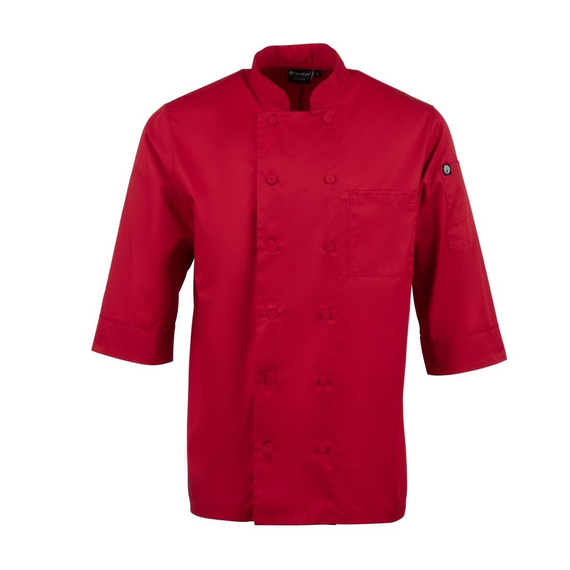 Chefkoch Unisex Jacke Rot M