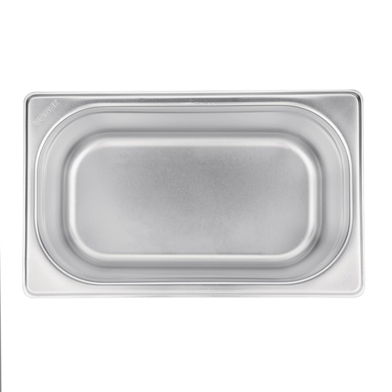 Vogue GN-Behälter Edelstahl 15cm GN1/4