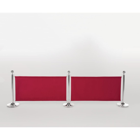 Bolero Abschirmwand rot