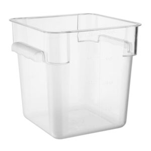 Hygiplas Polycarbonat Quadratischer Vorratsbehälter 7L