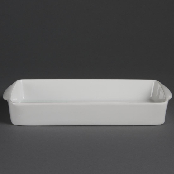 Olympia rechteckige Auflaufformen 30,5cm (6 Stück)