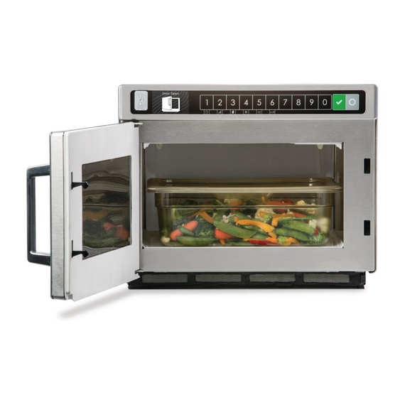 Menumaster Mikrowelle DEC14E2 programmierbar
