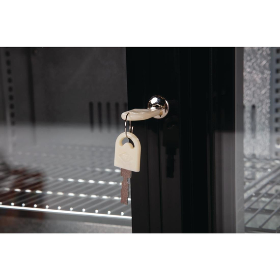 Polar Serie G Barkühlschrank mit 2 Schiebetüren 208L