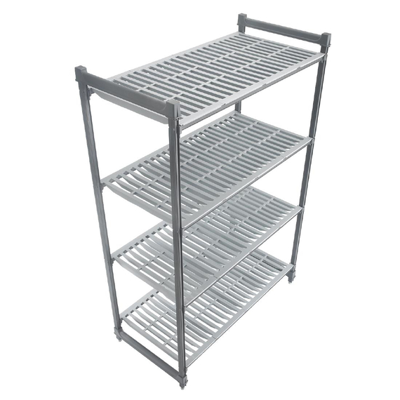 Cambro Stationary Belüftetes Regal mit 4 Ablagen Starter 183 x 137,5 x 46cm