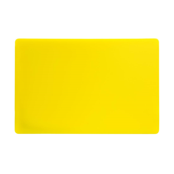 Hygiplas LDPE extra dickes Schneidebrett gelb 45x30x2cm