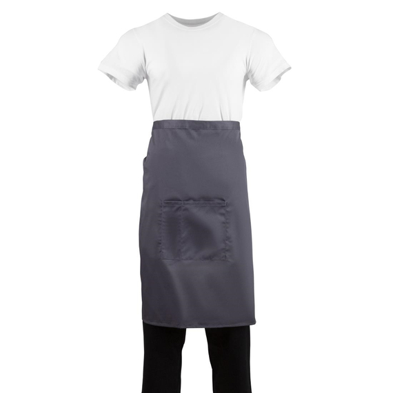 Whites Standard Bistroschürze grau