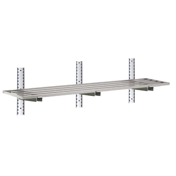 Gastro M Edelstahlwandregal 140cm breit