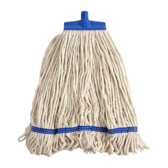 SYR flacher Kentucky Moppkopf Baumwolle blau