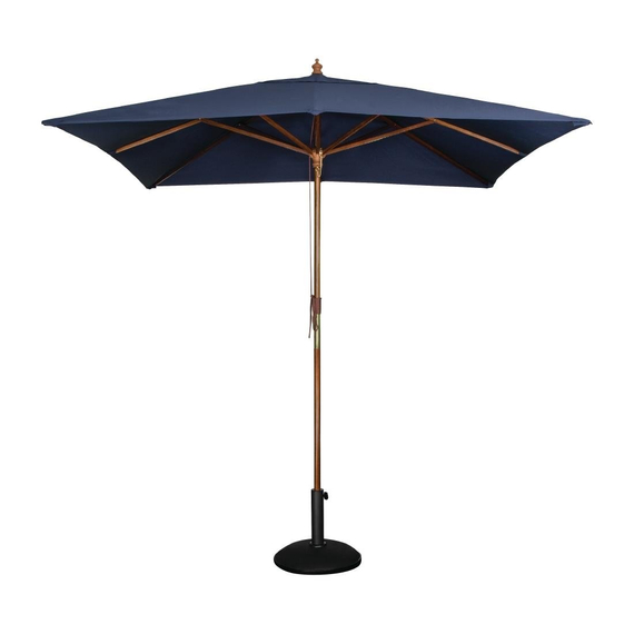 Bolero quadratischer Sonnenschirm dunkelblau 2,5m