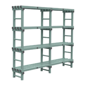 SONDERANGEBOT Jackstack by Rea Vorratsregal 40 x 200cm + GRATIS Bodenregal
