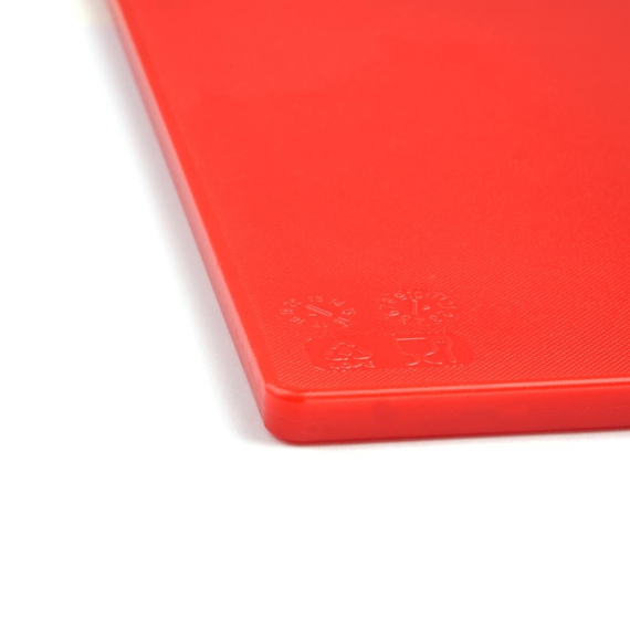 Hygiplas LDPE Schneidebrett rot 45x30x1cm