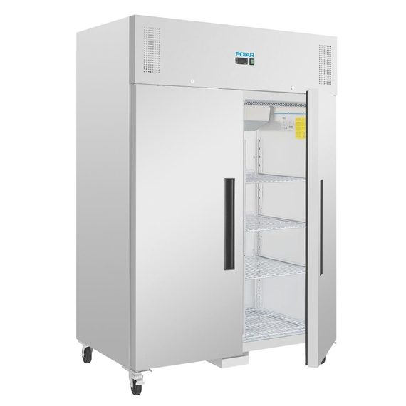 Polar Serie G Gefrierschrank Edelstahl 1200L