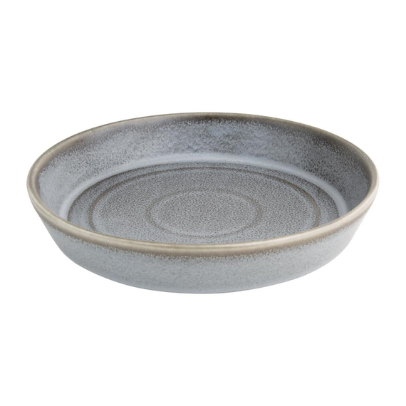 Olympia Cavolo Charcoal Dusk Flache runde Schale - 220mm (4 Stück)