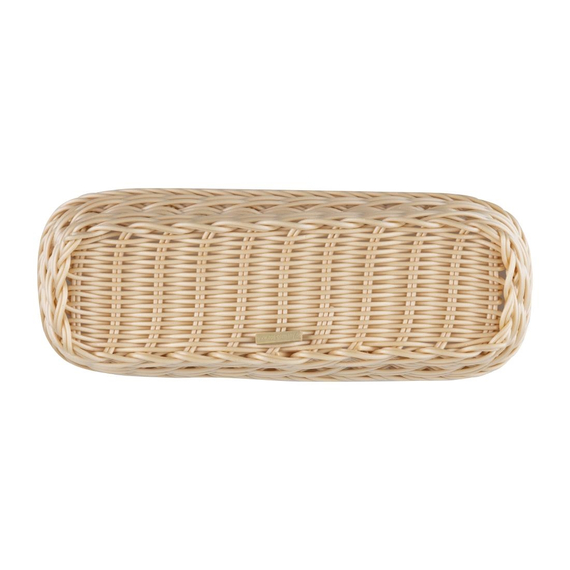 APS Polypropylen Rechteckiger Rattan Korb 270x100mm