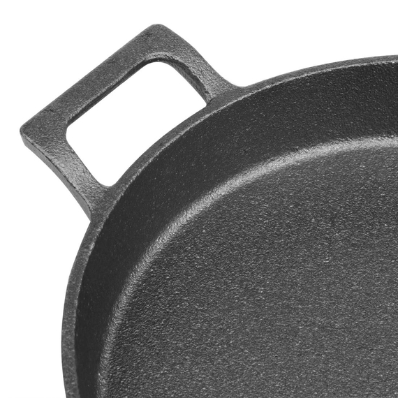 Olympia Gusseisen Rundbodenpfanne 200mm