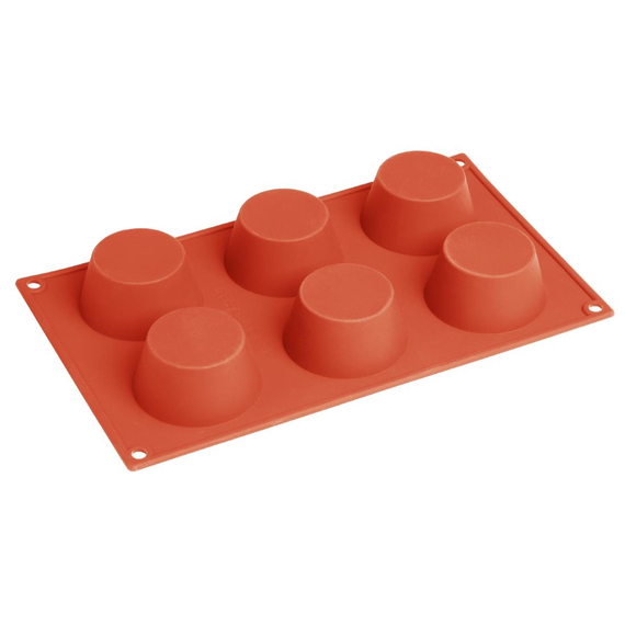 Vogue Silikon-Rundform 6 Tassen