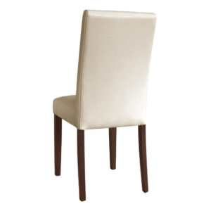 Bolero Esszimmerstühle Kunstleder creme (2 Stück)