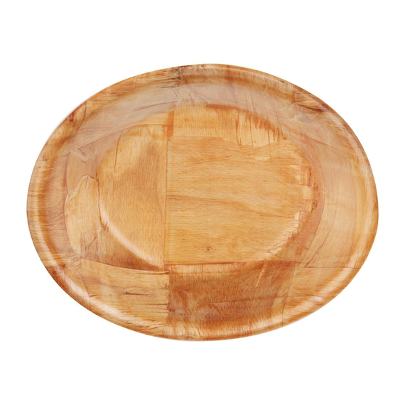 Ovale Holzschale 19 x 25,5cm