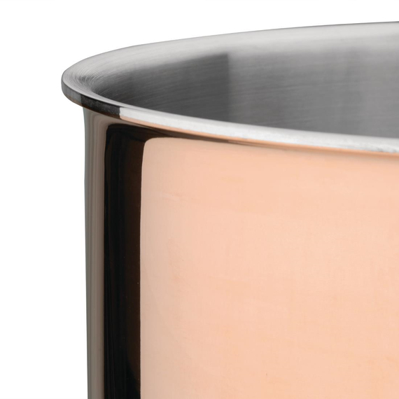 Vogue Tri-wall Kupfer Stieltopf Induktion 18cm