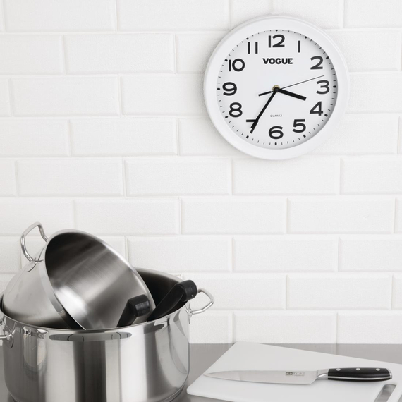 Vogue Küchenuhr weiß