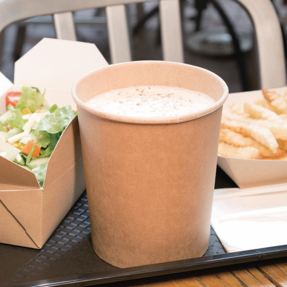 Fiesta Compostable Suppenbecher 909ml (500 Stück)