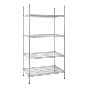 Vogue 4 Reihen Drahtregal Kit 915x610mm