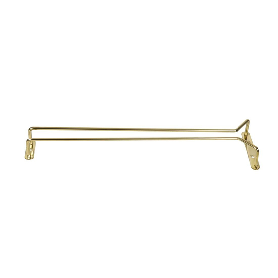 Gläserschiene Messing 41cm