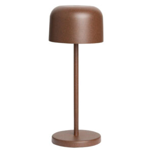 Olympia Siena Tischlampe Rund Kuppel Kastanie 200mm
