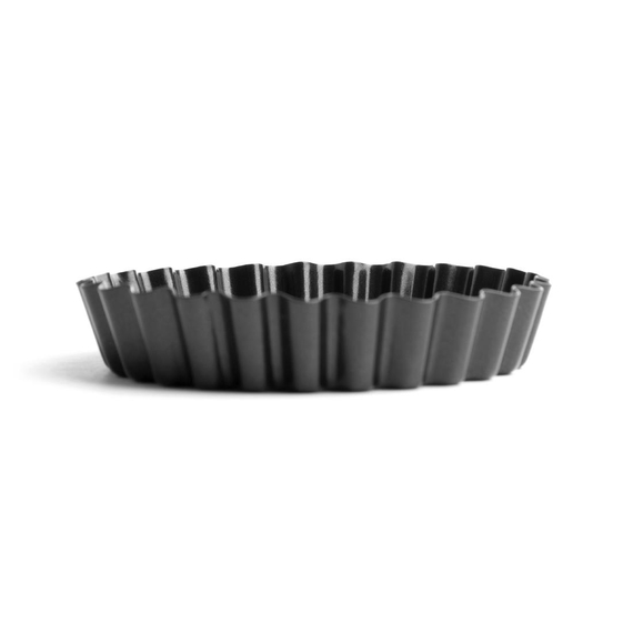 Vogue Antihaft Mini-Quicheformen mit herausnehmbarem Boden 10cm (3 Stück)