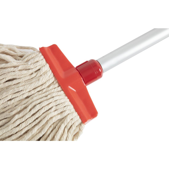 SYR flacher Kentucky Moppkopf Baumwolle rot