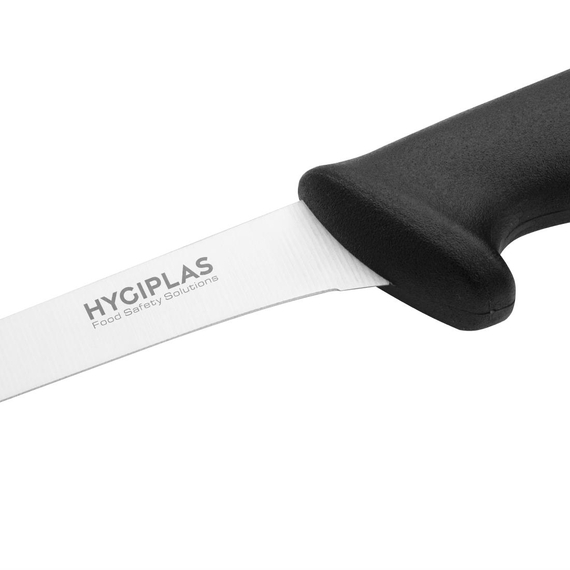 Hygiplas Ausbeinmesser schwarz 12,5cm
