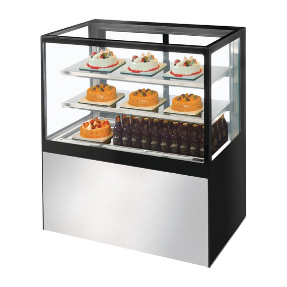 Polar Serie U Deli Kühlvitrine 285L