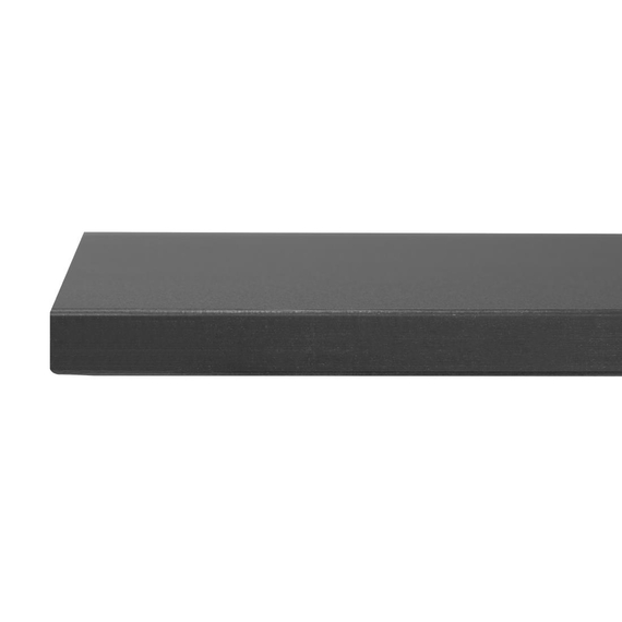 Bolero Mattschwarz Quadratische Tischplatte für draußen 700mm