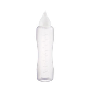 Araven klare tropffreie Soßenflasche 1L