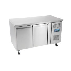 Polar U-Serie Kühltisch mit Doppeltür 282Ltr