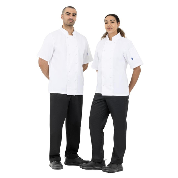 Whites Chefs Clothing Weiße Cargo-Hose S