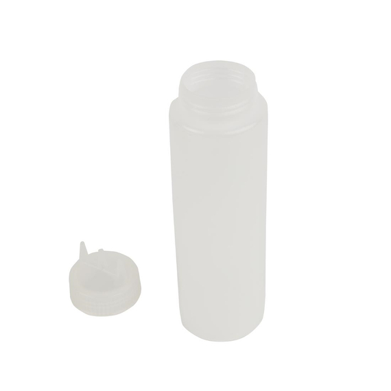 Vogue klare Quetschflasche mit 3 Düsen 24oz