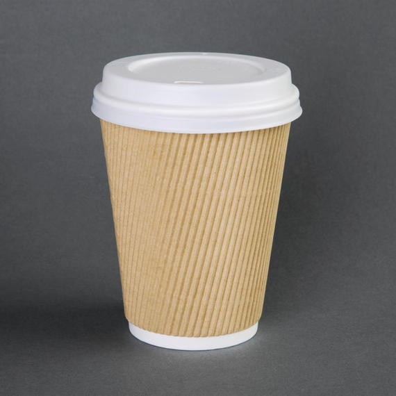 Fiesta Recyclable Einweg Coffee To Go Deckel 23cl x 1000 (1000 Stück)