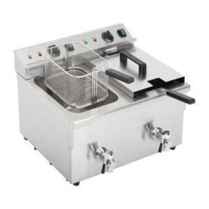 Buffalo Doppel-Induktionsfritteuse 2x 3000W