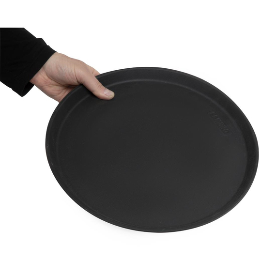 Cambro Camtread rundes rutschfestes Fiberglas Tablett schwarz 35,5cm