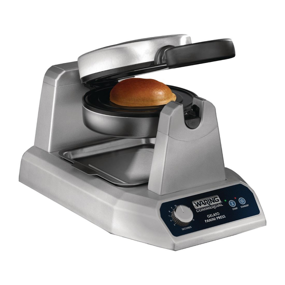 Waring Commercial Gelato Panini Press WICSP180E