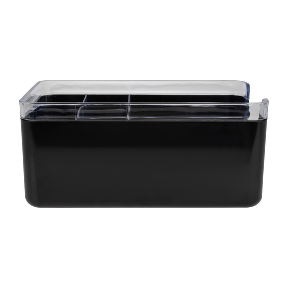 Olympia Kristallon Bar Caddy Schwarz ABS