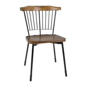 Bolero Scandi Seitenstühle Schwarz (2 Stück)